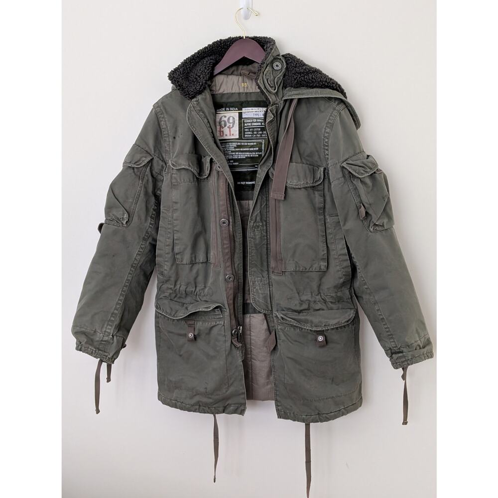 Gap 69 G.I. Military Cold Weather Parka | Olive Drab | Size Small - Picture 2 of 13
